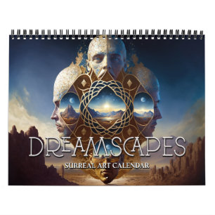 2025 Dreamscapes 1 Calendrier Surreal Visionary Ar