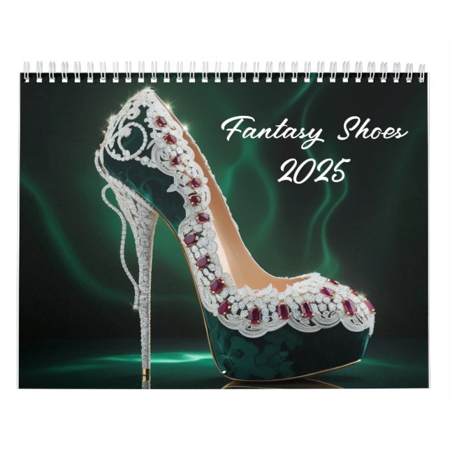 2025 élégant Calendrier Imaginaire Chaussures (Protection)