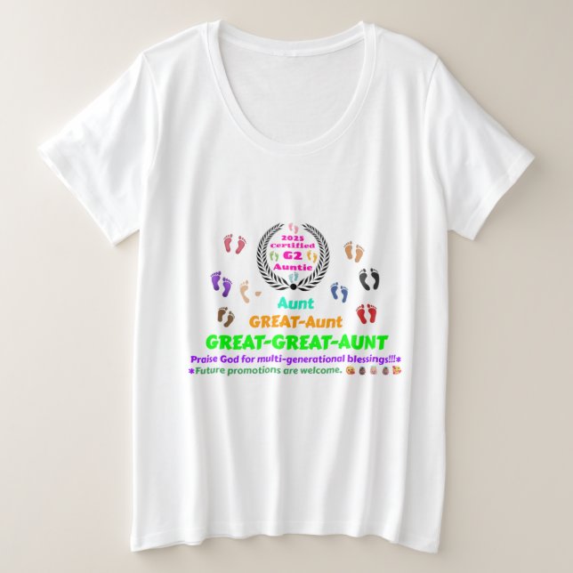 2025 Great-Great-Aunt (G2) Commemorative (Design devant)