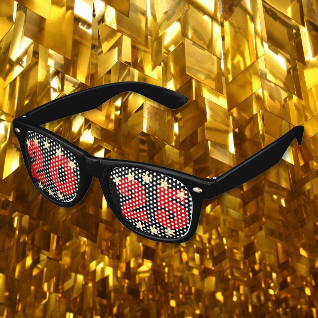 2025 Nouvel An Eve Party Swag Lunettes de soleil S (2025 New Years Eve Party Swag Sunglasses Shades)