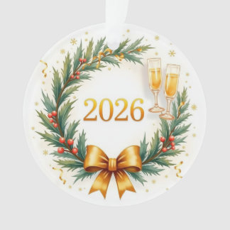 2026 Acrylic ornament