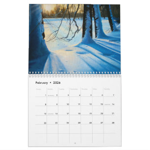 2026 Calendrier Design - Lukian Art Peinture