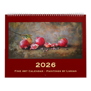 2026 Calendrier Design - Lukian Art Peinture
