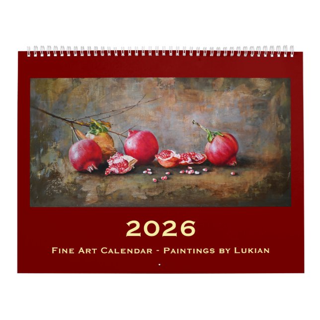 2026 Calendrier Design - Lukian Art Peinture (Protection)