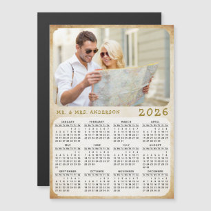 2026 Calendrier Photo personnalisée Nom de famille