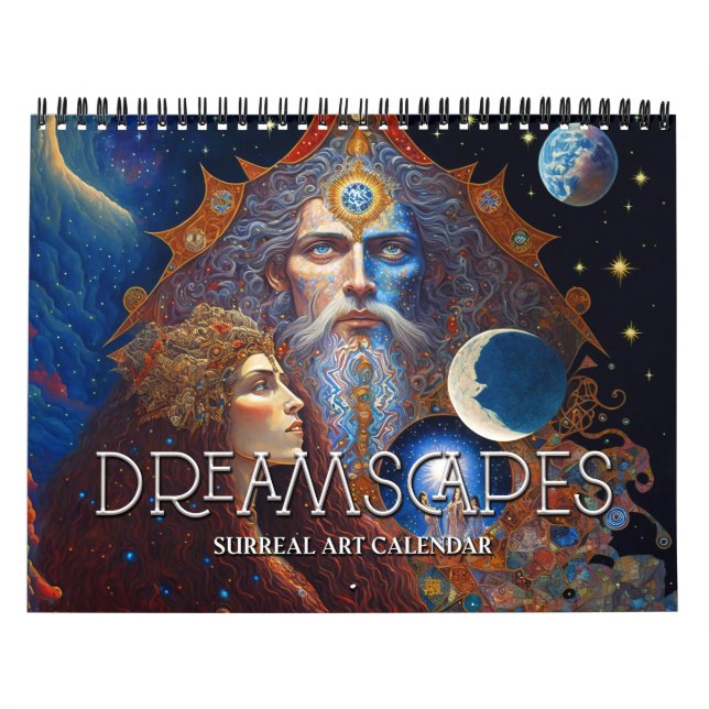2026 Dreamscapes 2 Calendrier Surreal Visionary Ar (Protection)