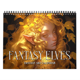 2026 Imaginaire Elfes 2 Imaginaires Art Calendrier