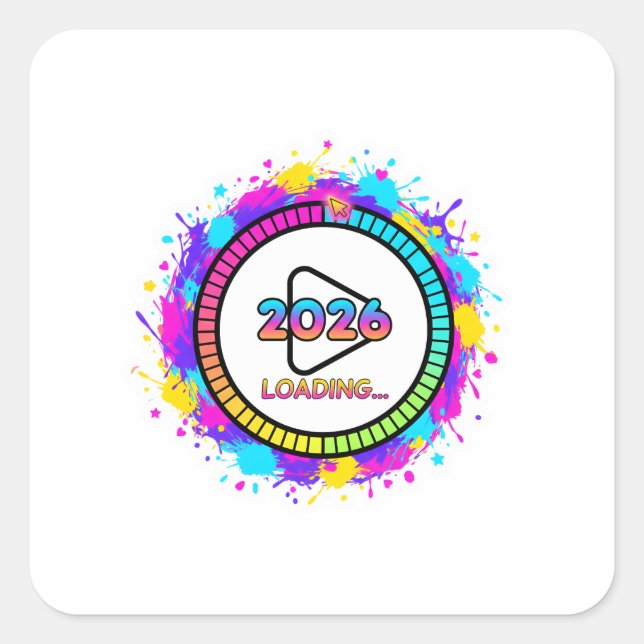2026 Loading... Progress Bar Sticker (Devant)
