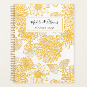 2026 Marguerites et Dahlias Jaunes   Personnalisé