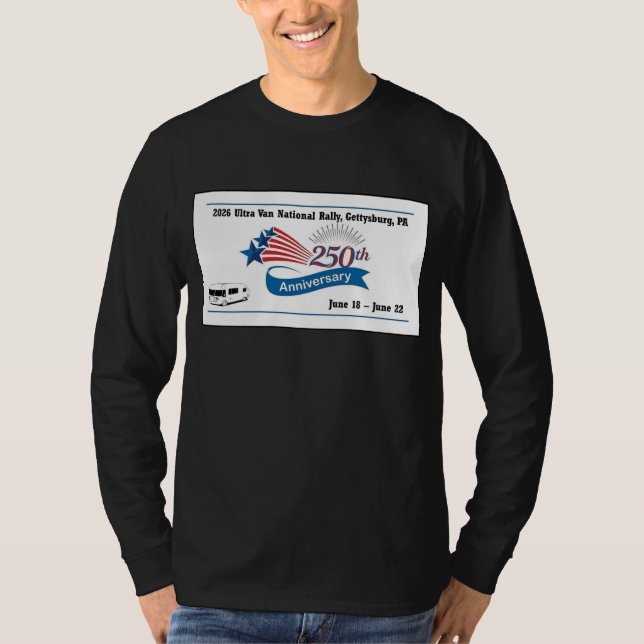 2026 National Rally long sleeve t-shirt (Devant)