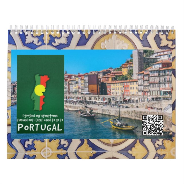 2026 Portugal Calendrier Photos en couleurs complè (Protection)