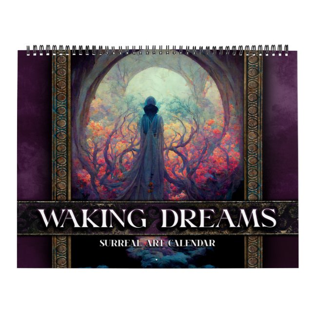 2026 Waking Dreams 2 Calendrier d'art surréaliste (Protection)