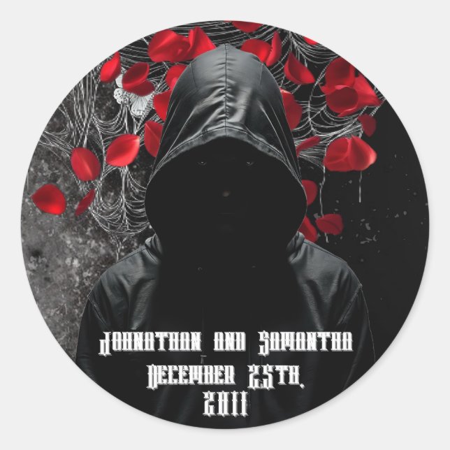 20 - 1,5" Stickers Favor Haunting Adeline Zade Me (Devant)