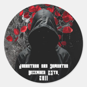 20 - 1,5" Stickers Favor Haunting Adeline Zade Me