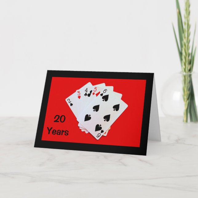 20 Ans, C'Est Une Grosse Affaire ! Carte Anniversa (Devant)