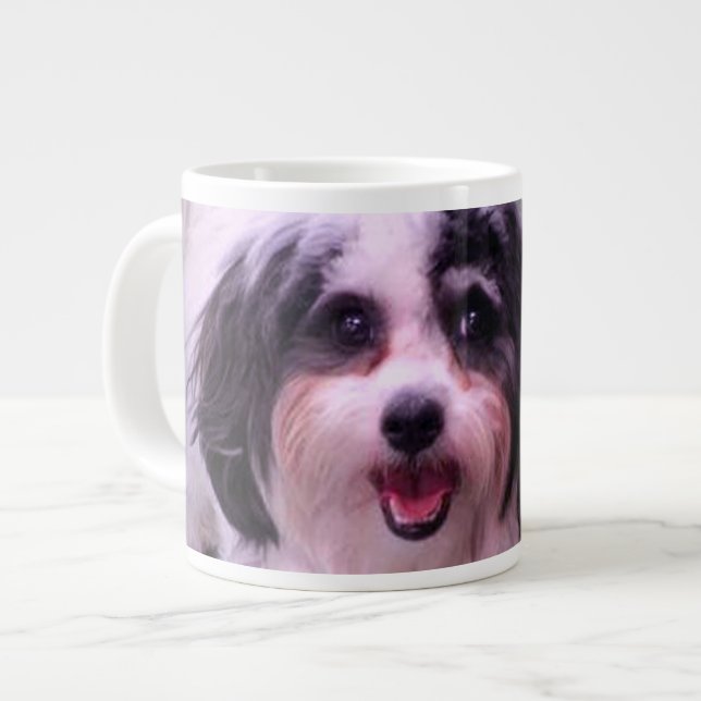 20 g/m2. Photo de Jumbo Mug avec Dog (Devant gauche)