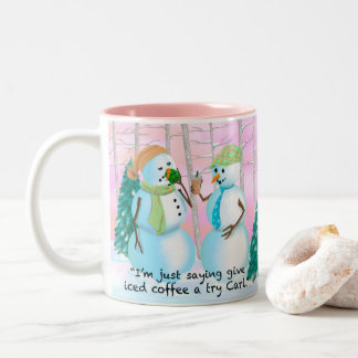 20 oz Snowmen et tasse de café