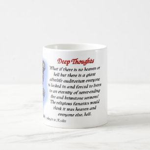 20 Pensées profondes - ciel et mug