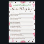 20 Questions À Propos Du Jeu Modifiable Pour Enfan<br><div class="desc">Watermelon Our Little Sweetie Is One In A Melon 20 Questions Sur Le Jeu De Garçon Anniversaire. Le design est basé sur des éléments aquarelles peints à la main. Pour effectuer des modifications avancées,  sélectionnez l'option "Cliquez pour customiser plus loin" sous Personnaliser ce modèle.</div>