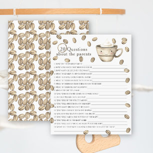 20 Questions sur les parents, baby shower café