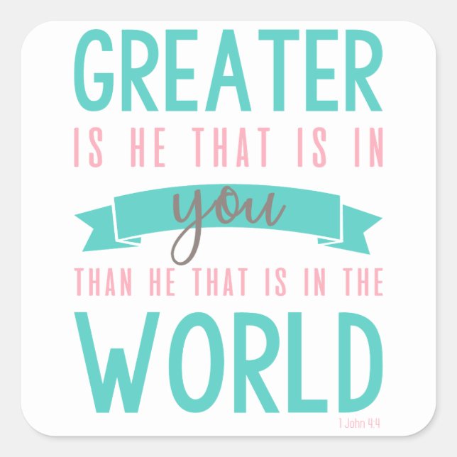 20 Stickers Chrétiens Verse Bible (Devant)