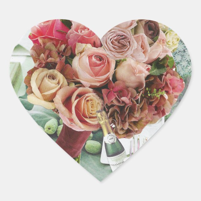 20 Stickers Coral sur Misty Green (Devant)