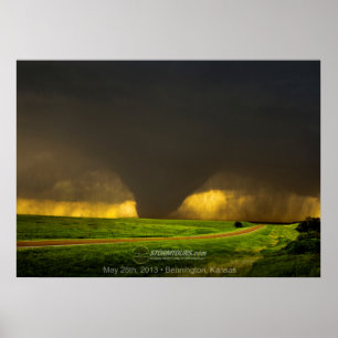 20" x 30", affiche Tornado