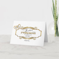 20e anniversaire du Mariage pour ma carte de ma ch
