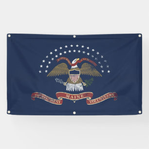 20ème Bannière de drapeau du Maine - cru afflig
