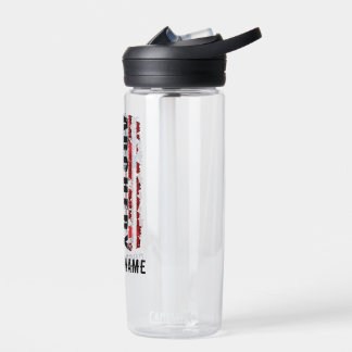 20oz Drapeau de tir à l'arc Bouteille d'eau person