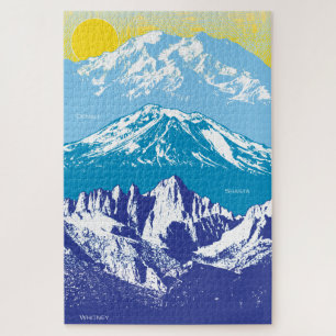 20x30 West USA Peaks Puzzle pour les personnes ave