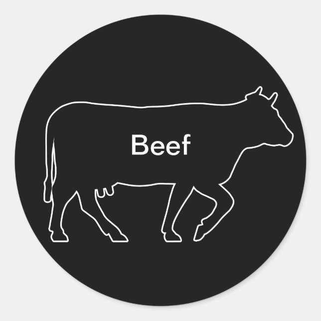 20x Stickers Meal Choice Beef (Devant)