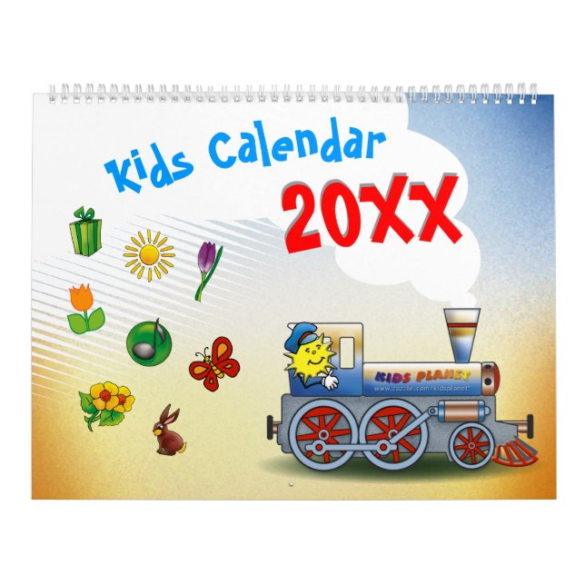 20XX - Calendrier des enfants colorés (Protection)