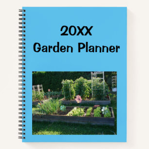 20XX Carnet du planificateur de jardin