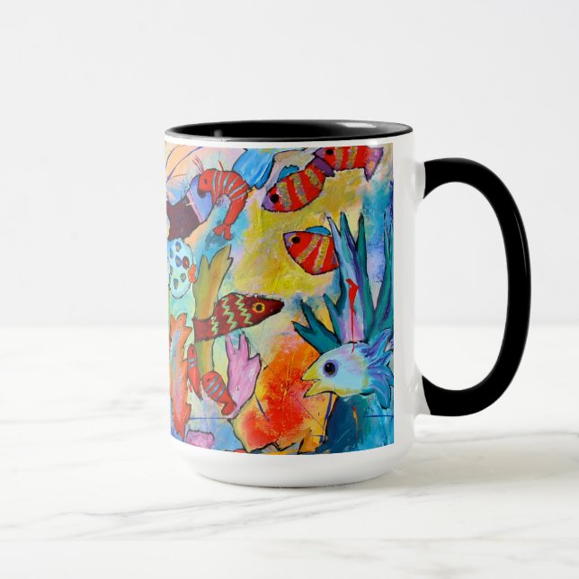 2152 poissons dans notre tasse de jardin (Droite)