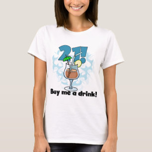 21 achetez-moi T-shirts et cadeaux des boissons