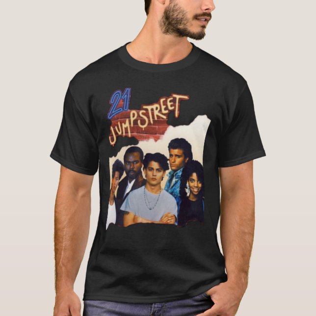 21 Jump Street Cast Essential T-Shirt (Devant)