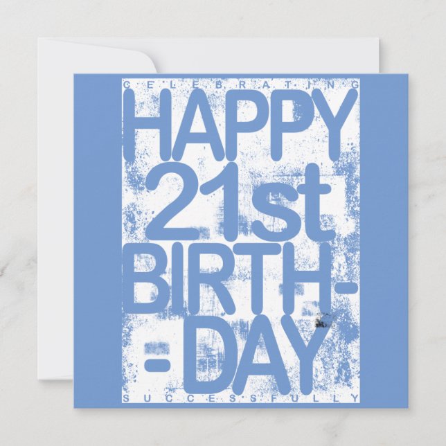 21e anniversaire (Devant)