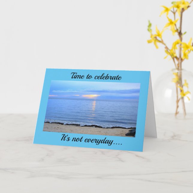 **21E ANNIVERSAIRE** HEURE DE **FÊTE" Carte (Fleur jaune)