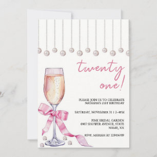 21e anniversaire Invitation pour elle, Vin Tour