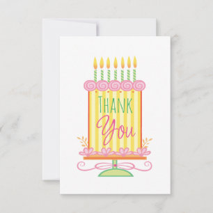 21e anniversaire Merci gâteau présent