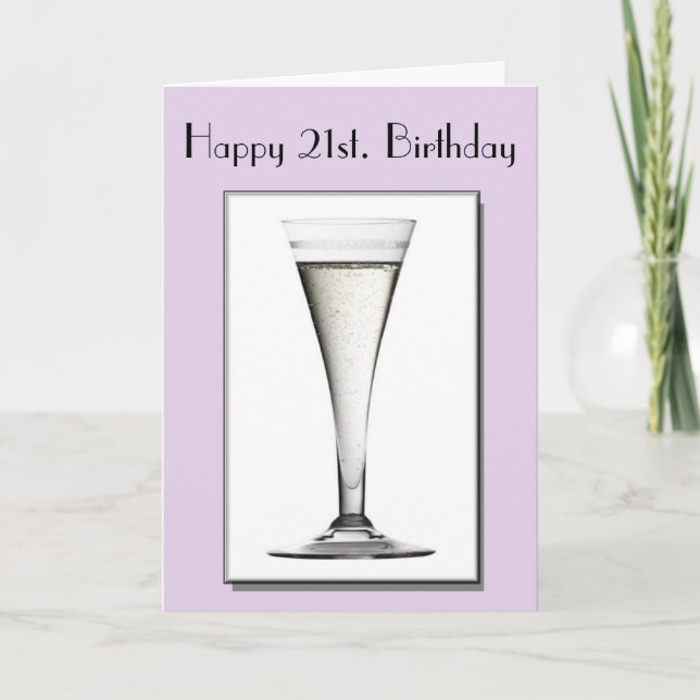 21e carte d'anniversaire (Devant)