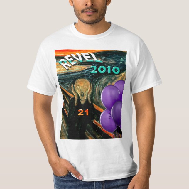 21ème T-shirt drôle d'anniversaire (Devant)