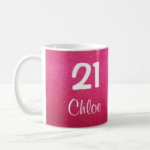 21ème tasse d'anniversaire de parties