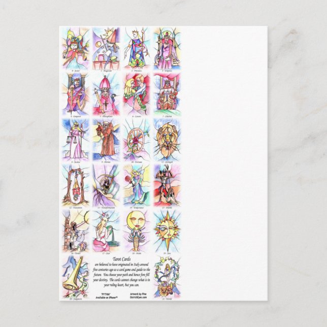 22 cartes (4x6) (Devant)