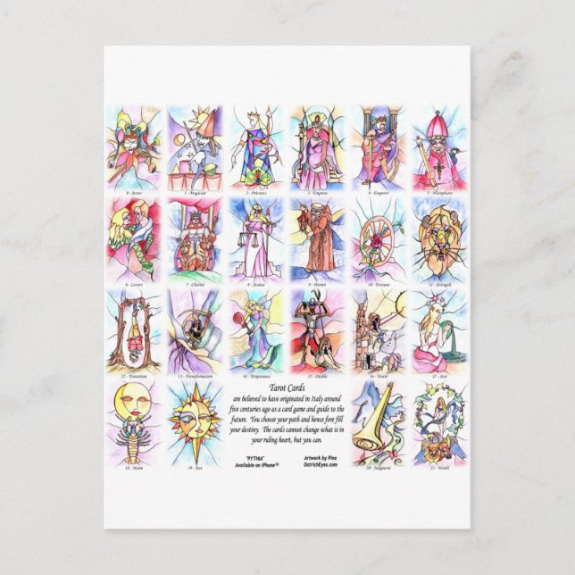 22 cartes (6x4) (Devant)