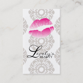 232 Cartes de visite de beauté lèvres maquillage r