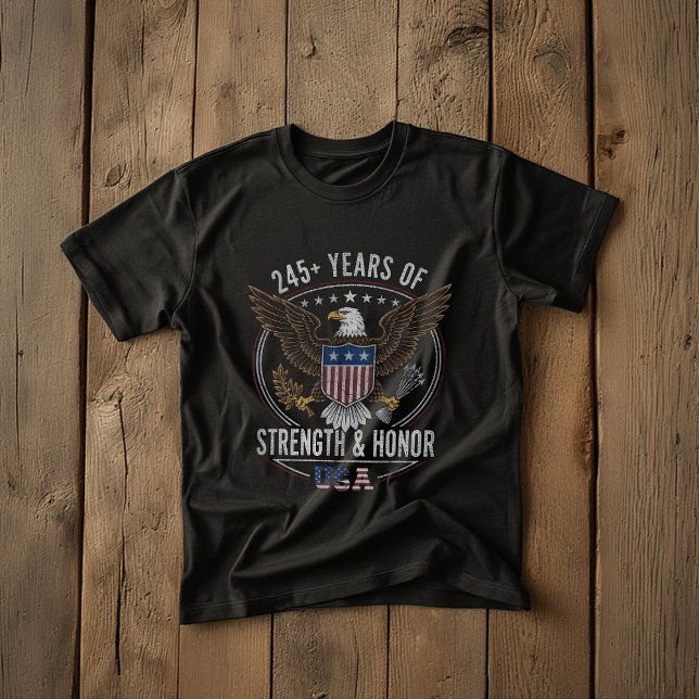 245+Y Marine Corps Birthday Proud Veteran T-Shirt (Créateur téléchargé)