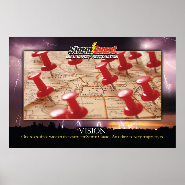 24 x 36" Affiche motivationnelle de la Garde contr (Devant)