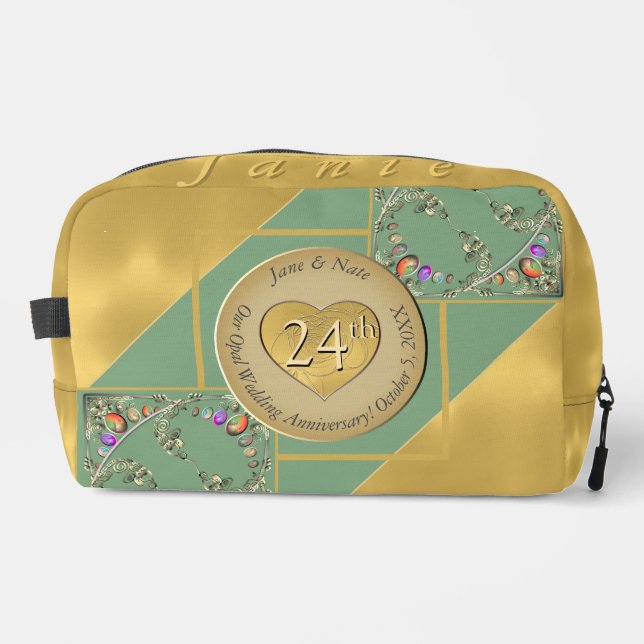 24e anniversaire de l'Opale Imprimé Coupe Sac à co (Recto)